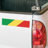 Flagge der Republik Kongo Autoaufkleber (Auf Lkw)