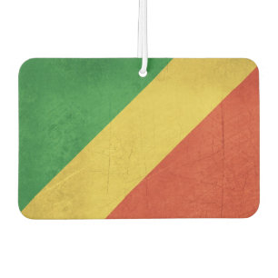 Flagge der Republik Kongo Autolufterfrischer
