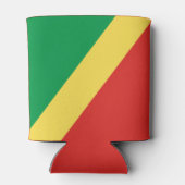 Flagge der Republik Kongo Dosenkühler (Rückseite)