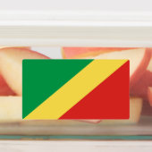 Flagge der Republik Kongo Etiketten (Befestigt)