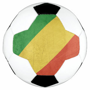 Flagge der Republik Kongo Fußball