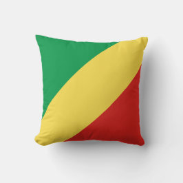 Flagge der Republik Kongo Kissen