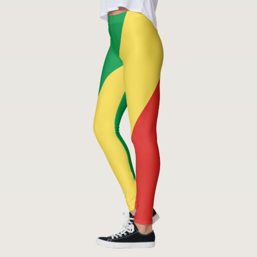 Flagge der Republik Kongo Leggings (Links)