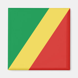 Flagge der Republik Kongo Magnet