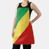 Flagge der Republik Kongo Schürze (InSitu)