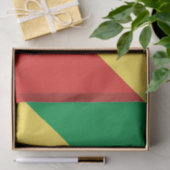 Flagge der Republik Kongo Seidenpapier (Geschenk)