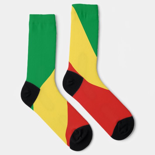 Flagge der Republik Kongo Socken (Rechts)