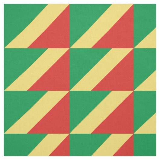 Flagge der Republik Kongo Stoff (Muster)