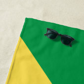 Flagge der Republik Kongo Strandtuch (Beispiel)