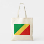 Flagge der Republik Kongo Tragetasche (Rückseite)