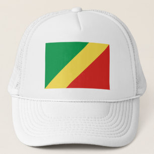 Flagge der Republik Kongo Truckerkappe