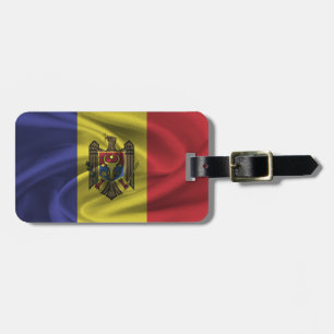 Flagge der Republik Moldau Gepäckanhänger
