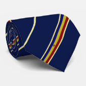 Flagge der Republik Moldau Krawatte (Gerollt)