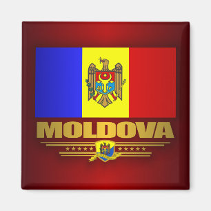 Flagge der Republik Moldau Magnet