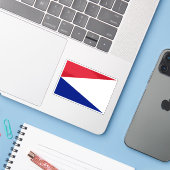 Flagge der Republik Natalia, Afrika Aufkleber (Laptop mit iPhone)