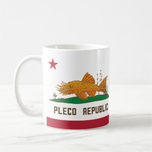 Flagge der Republik Pleco Kaffeetasse