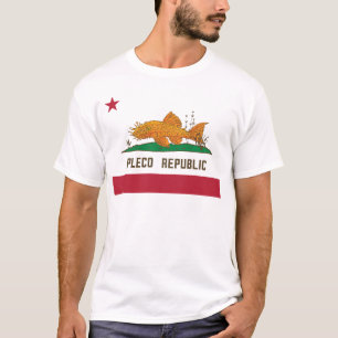 Flagge der Republik Pleco T-Shirt