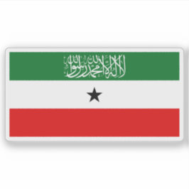 Flagge der Republik Somaliland (1996-1996) Aufkleber