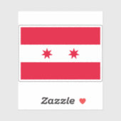 Flagge der Republik Sonora Aufkleber (Blatt)