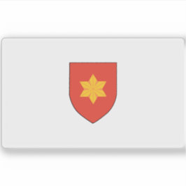 Flagge der Republik Tavolara (1886-1899) Aufkleber