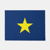 Flagge der Republik Texas Fußmatte (Vorderseite)