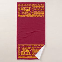 Flagge der Republik Venedig Badehandtuch