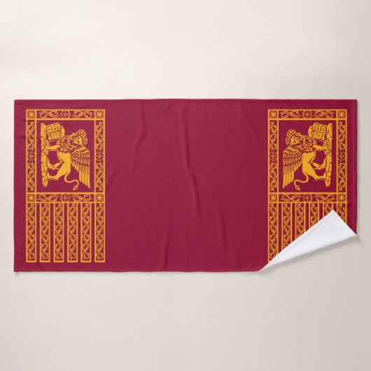Flagge der Republik Venedig Badehandtuch (Badehandtuch)