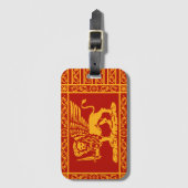 Flagge der Republik Venedig Gepäckanhänger (Vorderseite Vertikal)