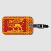 Flagge der Republik Venedig Gepäckanhänger (Vorderseite (Horizontal))