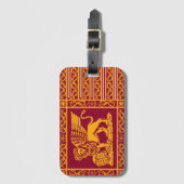 Flagge der Republik Venedig Gepäckanhänger (Vorderseite Vertikal)
