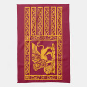 Flagge der Republik Venedig Geschirrtuch (Vertikal)
