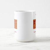 Flagge der Republik Venedig Kaffeetasse (Mittel)