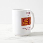 Flagge der Republik Venedig Kaffeetasse (VorderseiteRechts)