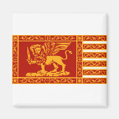 Flagge der Republik Venedig Magnet (Vorne)