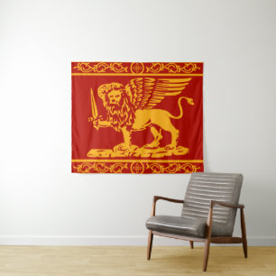 Flagge der Republik Venedig Wandteppich
