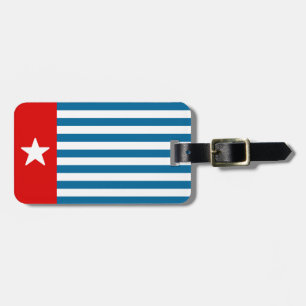 Flagge der Republik Westpapua Gepäckanhänger