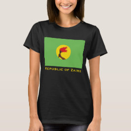 Flagge der Republik Zaire T-Shirt