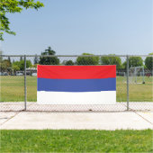 Flagge der Republika Srpska Banner (Insitu)