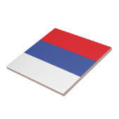 Flagge der Republika Srpska Fliese (Seite)