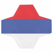 Flagge der Republika Srpska Fußball (Flach)
