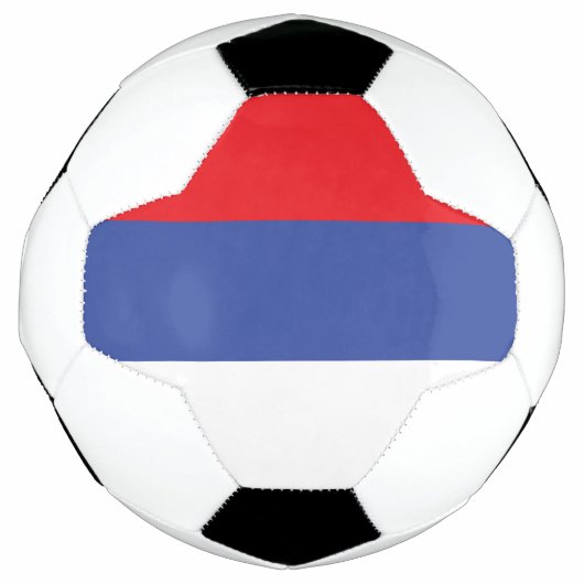 Flagge der Republika Srpska Fußball (Vorderseite)