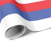 Flagge der Republika Srpska Geschenkpapier (Rolleneckpunkt)