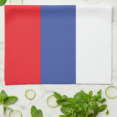 Flagge der Republika Srpska Geschirrtuch (Gefaltet)