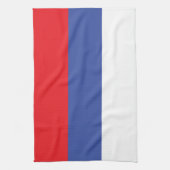 Flagge der Republika Srpska Geschirrtuch (Vertikal)