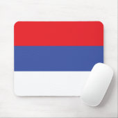 Flagge der Republika Srpska Mousepad (Mit Mouse)