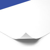 Flagge der Republika Srpska Poster (Ecke)