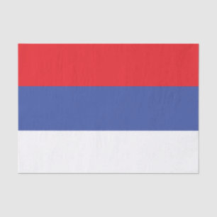 Flagge der Republika Srpska Seidenpapier
