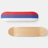 Flagge der Republika Srpska Skateboard (Horizontal)