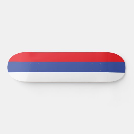 Flagge der Republika Srpska Skateboard (Horizontal)