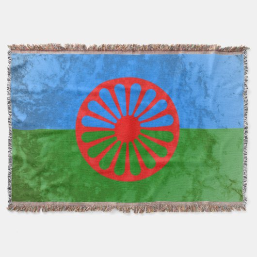 Flagge der Roma Decke (Vorderseite)
